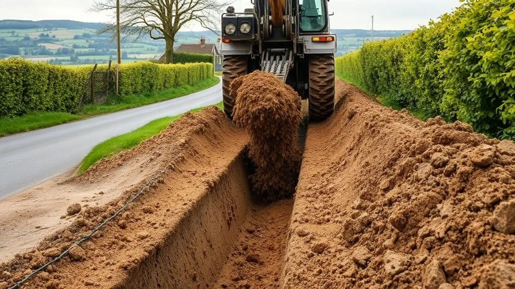 Chain Trenching in Faversham | Fast, Clean Trench Excavation