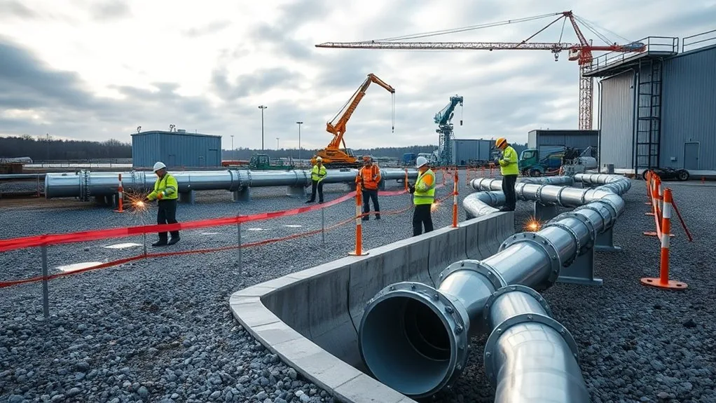 Gas & Oil Pipe Ducting & Installation in Faversham