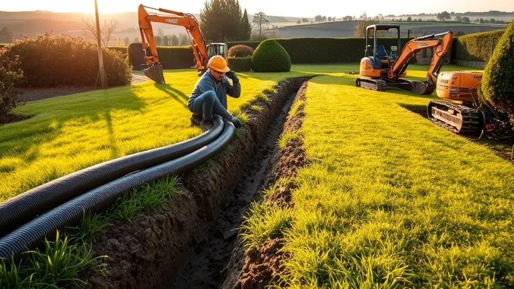 Irrigation Pipe Installation in Faversham | Gardens, Grounds & Land